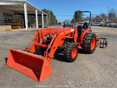 2022 Kubota MX5400HST 4WD Diesel Tractor Utility Ag Farm Loader PTO Disc bidadoo