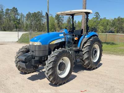 New Holland TD5040 4WD Diesel Tractor MFWD Utility Ag Farm 88HP PTO 3PT bidadoo