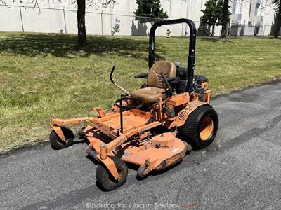 Power STT-35BVAC Turf Tiger 61" Zero-Turn Riding Deck Lawn Field Mower bidadoo