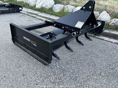 2023 Woods 103734572 72" 3-Point Rear Blade Tractor Attachment bidadoo