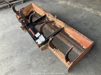 2014 Woods BSM72 72" Medium Box Blade Tractor Attachment Shank Tool bidadoo