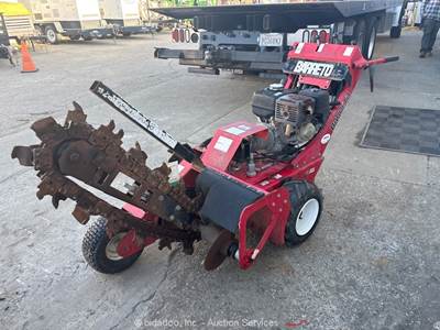 2015 Barreto 1324-D Walk Behind Self Propelled Trencher Tilt Trailer S/A bidadoo