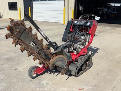 2022 Barreto 16STKB Self Propelled Rubber Track Crawler Trencher Auger bidadoo