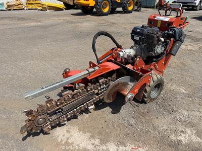 2018 Ditch Witch C14 24'' Walk Behind Hydraulic Trencher Self Propelled bidadoo
