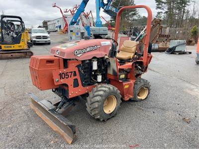 2014 Ditch Witch RT45 4WD Ride-On Trencher Tractor 4 Way Blade -Parts/Repair