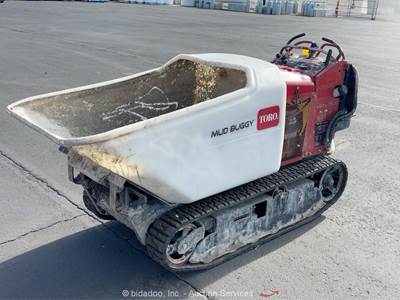 2018 Toro MBTX2500 Stand On Tracked Concrete Mud Buggy Track Dump -Parts/Repair