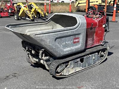 2021 Toro MBTX2500 Stand On Tracked Concrete Mud Buggy Dump Cart Kohler bidadoo