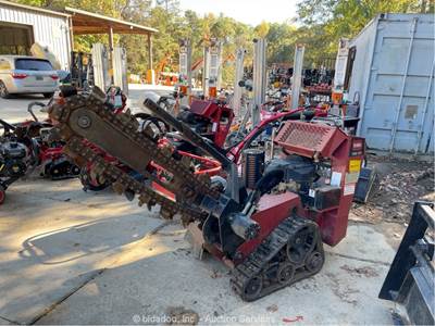 2018 Toro TRX-20 22973 Walk Behind Track Trencher Auger Honda Crawler bidadoo