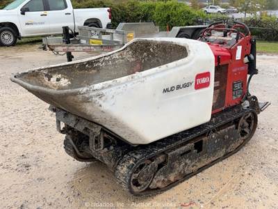2019 Toro TX2500 Stand On Tracked Concrete Mud Buggy Track Dump bidadoo