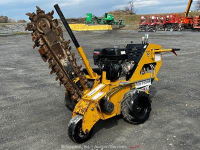 2018 Vermeer RTX130 Walk Behind Digging Trencher Auger Honda GX390 bidadoo