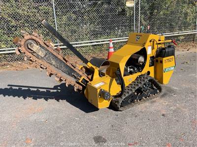 2023 Vermeer RTX250 Self Propelled Chain Trencher Digger Boom Auger bidadoo