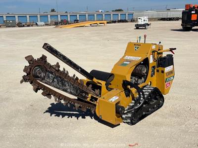 2022 Vermeer RTX250 48" Self Propelled Walk Behind Trencher Crawler bidadoo