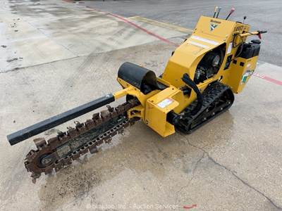 2022 Vermeer RTX250 Self Propelled Pedestrian Trencher Digger Boom Auger bidadoo