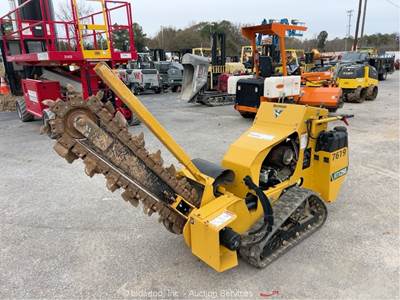 2022 Vermeer RTX250 Self Propelled Chain Trencher Digger Boom Auger bidadoo