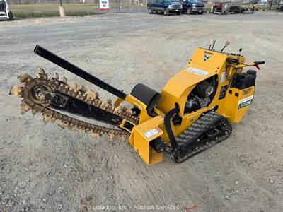 2023 Vermeer RTX250 Self Propelled Trencher Digger Boom Auger Crawler bidadoo