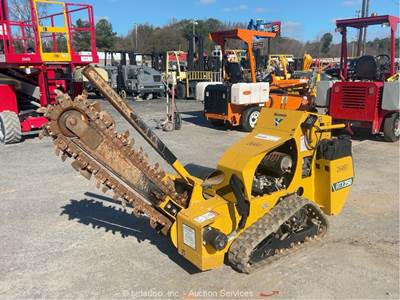 2023 Vermeer RTX250 48" Self Propelled Tracked Chain Trencher Digger bidadoo