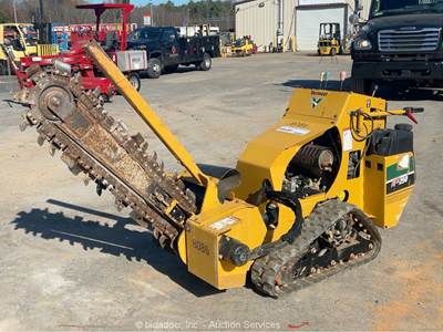 2022 Vermeer RTX250 Self Propelled Chain Trencher Digger Boom Auger bidadoo