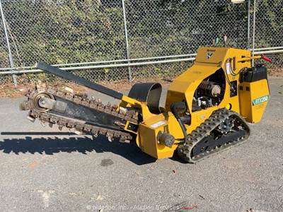 2022 Vermeer RTX250 Self Propelled Chain Trencher Digger Boom Auger bidadoo