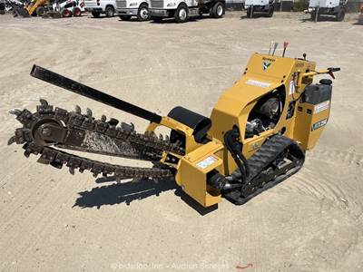 2022 Vermeer RTX250 Self Propelled Pedestrian Trencher Digger Boom Auger bidadoo
