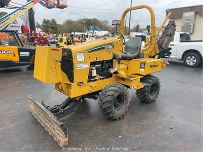 2021 Vermeer RTX450 4X4 Ride-On Trencher Tractor Blade Deutz Diesel bidadoo