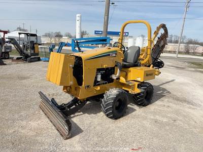 2021 Vermeer RTX450 Ride-On Trencher 60 In Blade W/Auger Deutz Diesel bidadoo