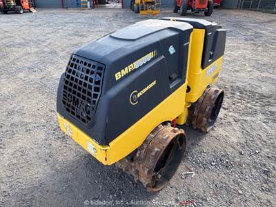 2022 Bomag BMP 8500 34” Vibratory Trench Compactor Kubota Diesel Remote bidadoo