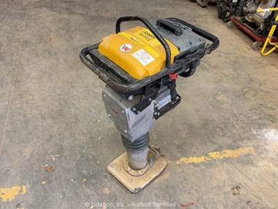 2017 Wacker Neuson AS50 Jumping Jack Tamper Soil Fill Plate Compactor bidadoo