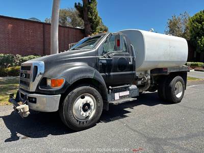 2013 Ford F-650 2,000 Gallon 5-Sprayer S/A Water Truck 6.8L V10 A/T A/C bidadoo