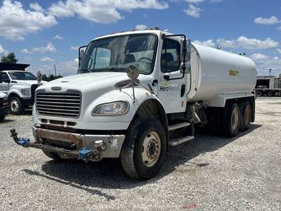 2015 Freightliner M2 106 T/A 4,000 Gallon Water Truck Cummins Diesel A/T bidadoo
