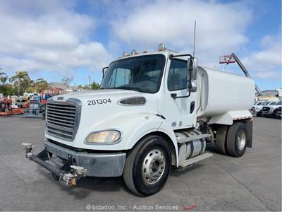 2013 Freightliner M2 112 2,000 Gallon Water Truck PTO Detroit 12.8L Auto bidadoo