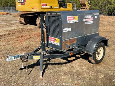2015 Lincoln Electric Vantage 400 Towable Diesel Welder Generator -Parts/Repair