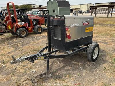 2022 Lincoln LE400 S/A Diesel Towable Welder Generator Trailer bidadoo -Repair