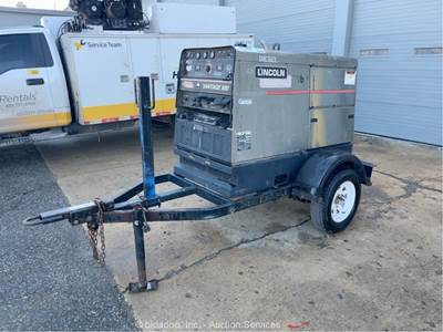 2011 Lincoln Vantage 500 Diesel Towable Welder Generator Deutz bidadoo -Repair