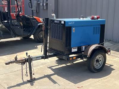 2021 Miller Big Blue 400 Diesel Towable Welder Generator Genset Kubota bidadoo
