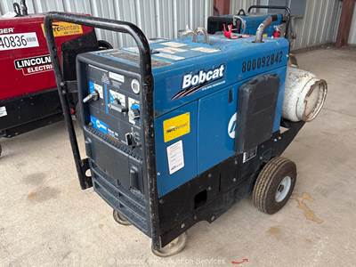 2016 Miller Bobcat 250 Portable Welder Generator Kohler LPG 11,000 Watts bidadoo