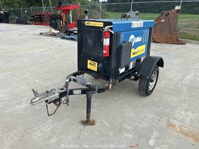 2020 Miller Big Blue 400 Pro S/A Towable Welder Generator Kubota Diesel bidadoo