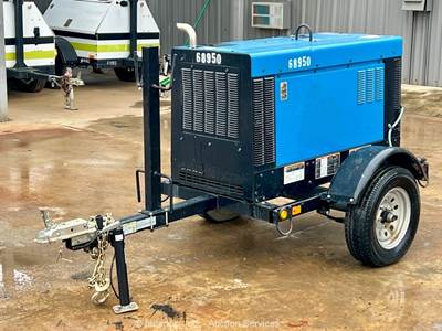 2021 Miller Electric Big Blue 400 S/A Towable Welder Generator Mig Stick bidadoo