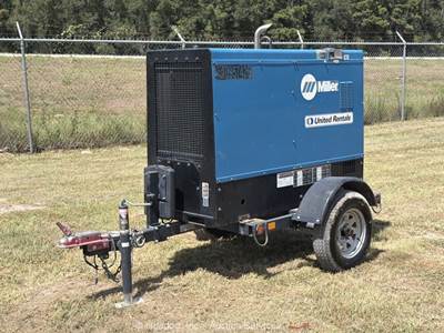 2019 Miller Electric Big Blue 500 Pro Diesel Towable Welder Generator bidadoo
