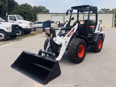 2024 Bobcat L85 Articulated Wheel Loader Tractor Aux Hyd Bucket Q/C bidadoo -New