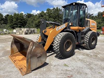 2019 Case 621G 4WD Articulating Wheel Loader Tractor Hyd Q/C Cab A/C bidadoo