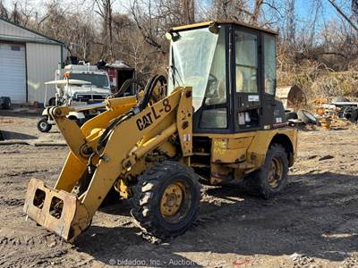 2006 Caterpillar 904B Wheel Loader Tractor Cab Aux Hyd Q/C CAT bidadoo -Repair