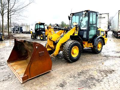 2009 Caterpillar 906H Wheel Loader Tractor Aux Hydraulic Q/C Bucket Cab bidadoo