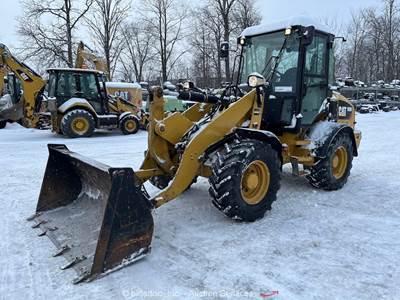 2015 Caterpillar 908M Compact Wheel Loader Tractor Bucket Aux Q/C Cab bidadoo