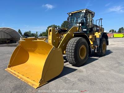 2019 Caterpillar 950M Articulated Wheel Loader Tractor Bucket Cab A/C bidadoo