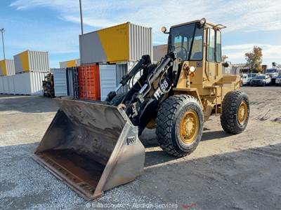 Caterpillar IT28B Wheel Loader Diesel Tractor Cab 94" Bucket Aux Hyd Q/C bidadoo