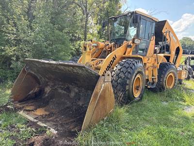 2017 Hyundia HL960 Articulated Wheel Loader Tractor Bucket Cab -Parts/Repair