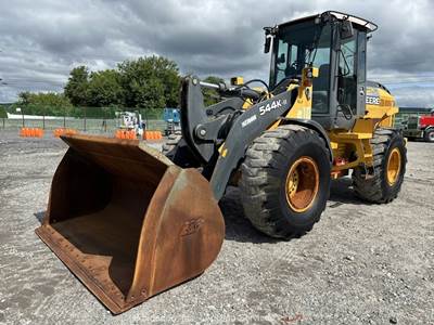2018 John Deere 544K Articulated Wheel Loader Tractor Cab AC Aux Hyd Q/C bidadoo