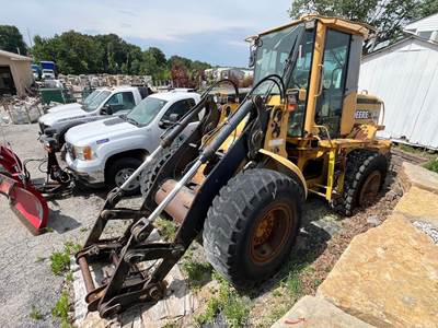 2000 John Deere TC44H Wheel Loader Cab A/C Front End Loader bidadoo -Repair