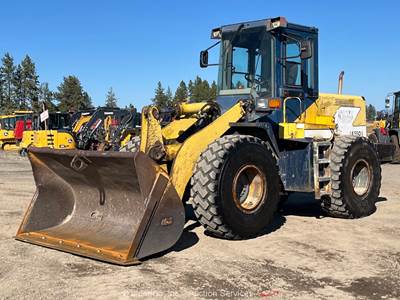 Kobelco LK550-II 4WD Articulated Wheel Loader Tractor Diesel 8' Bucket bidadoo