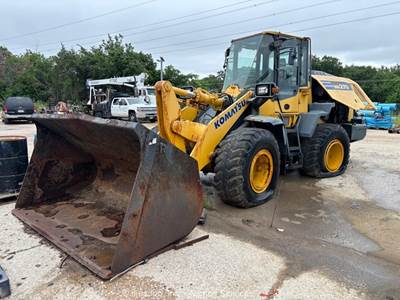 2017 Komatsu WA270-3 Wheel Loader Quick Coupler Cab A/C A/T -Parts/Repair
